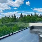 Frameless Railing 12mm Tempered Glass panel